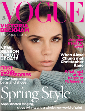 Victoria Beckham, Vogue UK Cover Victoria Beckham, Vogue UK Cover